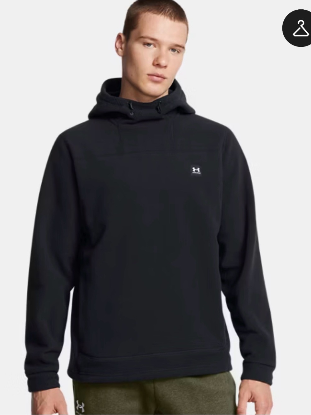Under Armour Black Hooded Sweatshirt 2XL New with tags!